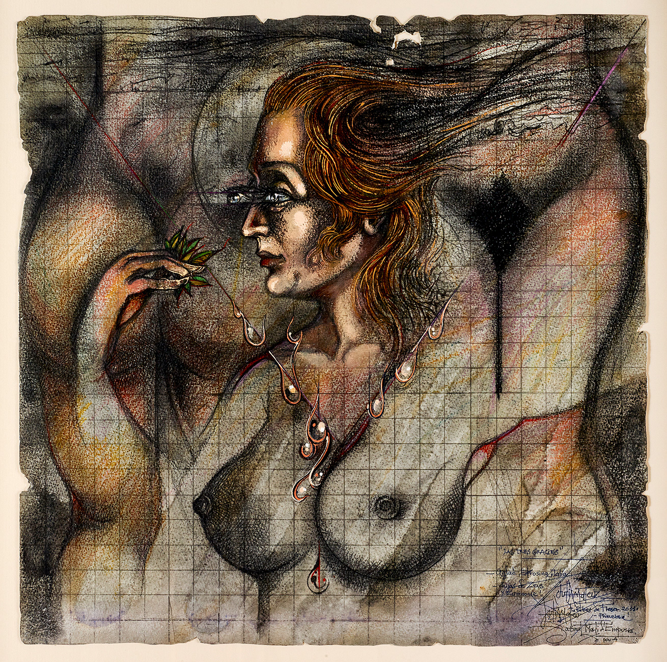 Julià Mateu, el pintor de les gotes blanques